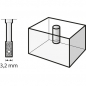 Preview: Diamant Glasbohrer Ø3,2mm